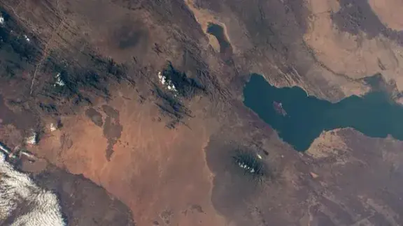 Lake Turkana and Mount Kulal