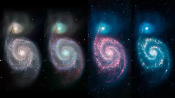 Four views of the Whirlpool