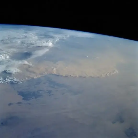A Saharan dust storm