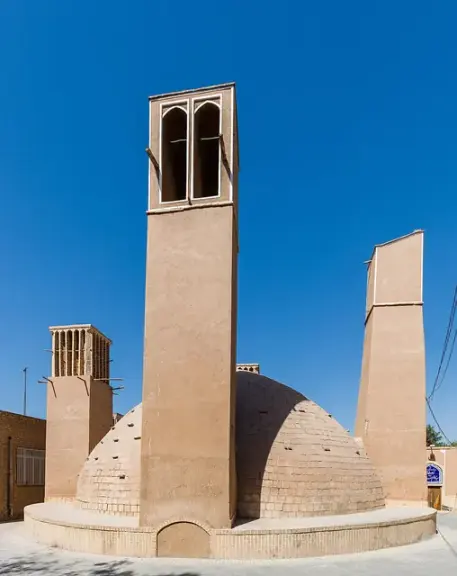 Windcatcher: Building in Yazd, Iran