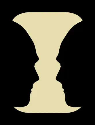 Negative space: Graphical representation