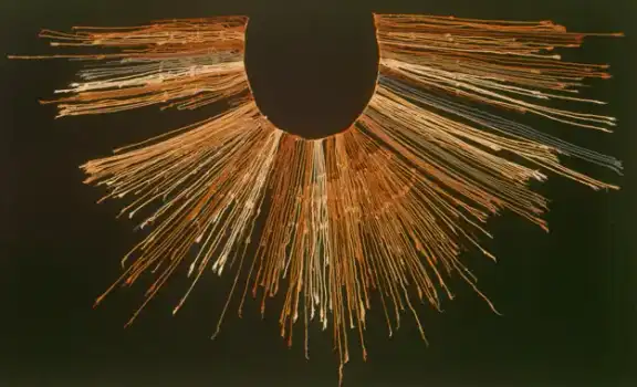 Quipu: An Inca quipu, from the Larco Museum in Lima