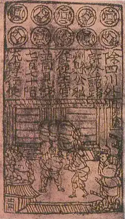 Paper money: Jiaozi, Early paper money, China, Northern Song Dynasty