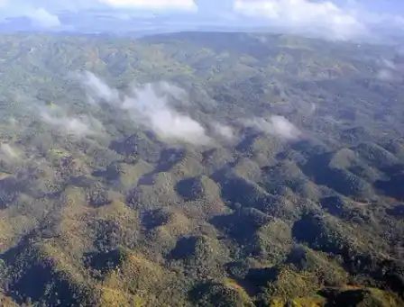 The rounded, grass-covered Chocolate Hills of Bohol, Philippines.