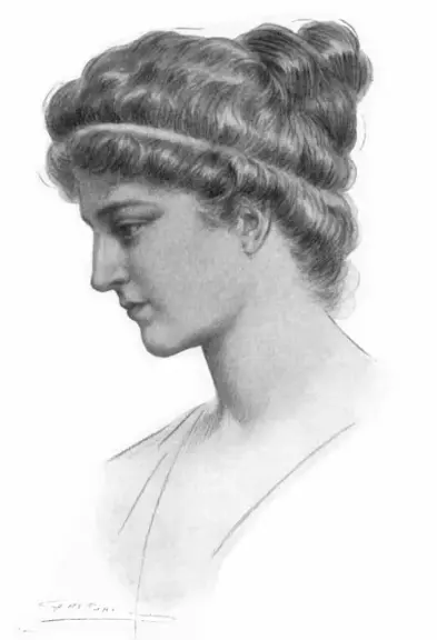 A historical artistic portrait of Hypatia; no contemporary likeness is known.