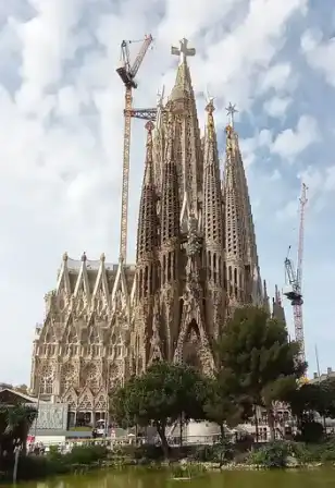 Sagrada Família: Sagrada Família, in Barcelona, Catalonia, Spain.