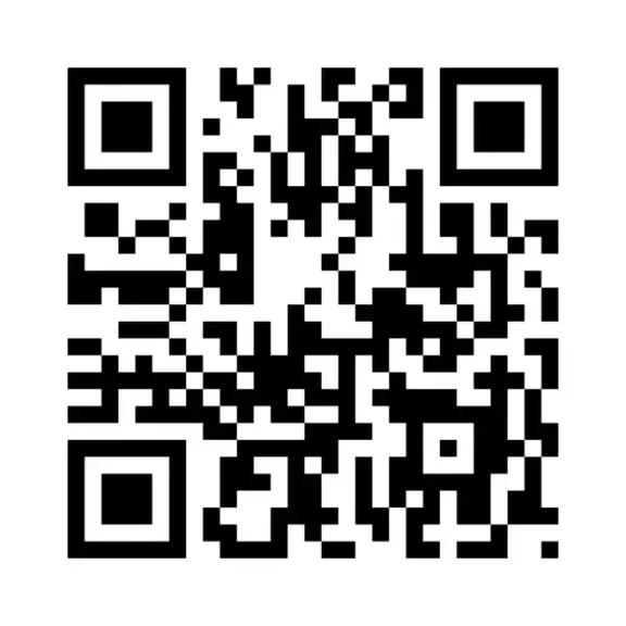 A QR code encoding a link to the mobile English Wikipedia.